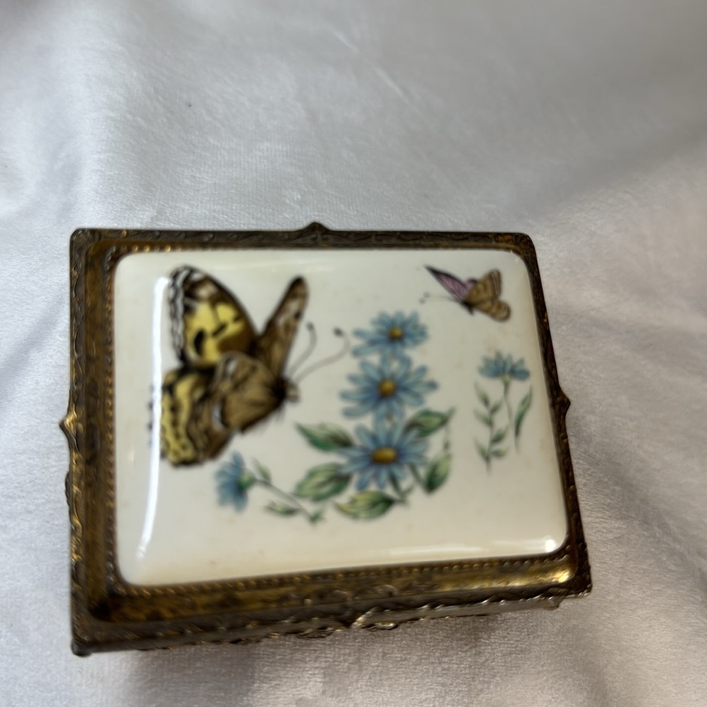 Antique trinket box - Picture 3 of 11